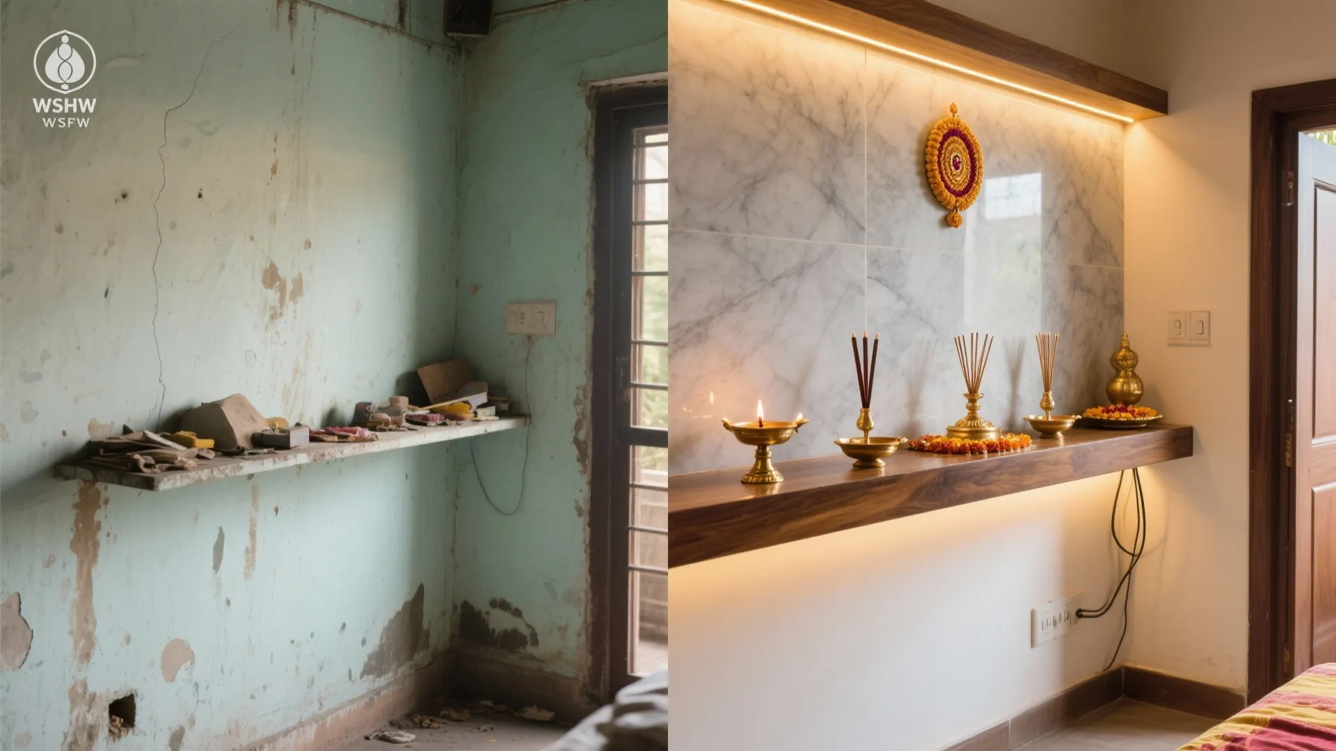 Stone and Tile Backdrops That Clean Easily