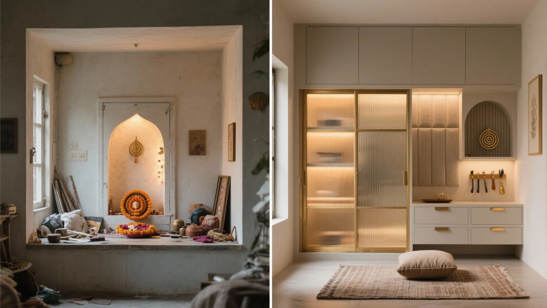 5) Acoustic Quiet and Ritual-Friendly Layout: Doors, Niches, and Seating