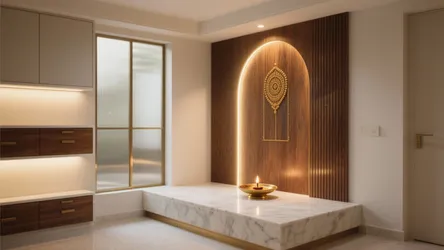 5 Pooja Room Interior Design Ideas That Elevate Small Spaces