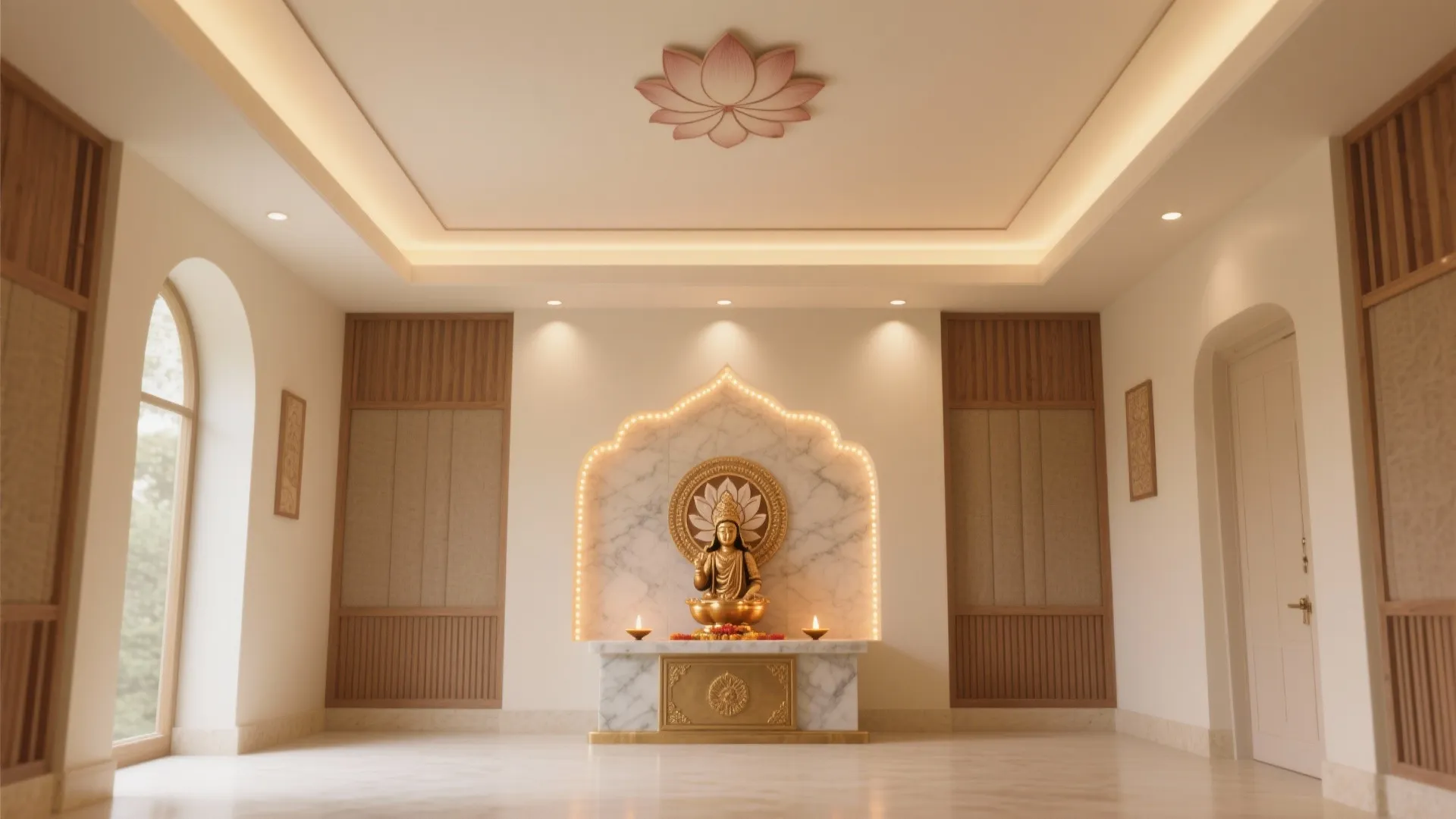 Ceiling Design for Pooja Room: Inspiring Ideas and Tips: Fast-Track Guide to Stunning Pooja Room Ceilings in Minutes