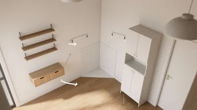 Compact Entryway Design with Smart Storage Solutions