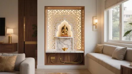 5 pooja cnc design ideas for small spaces