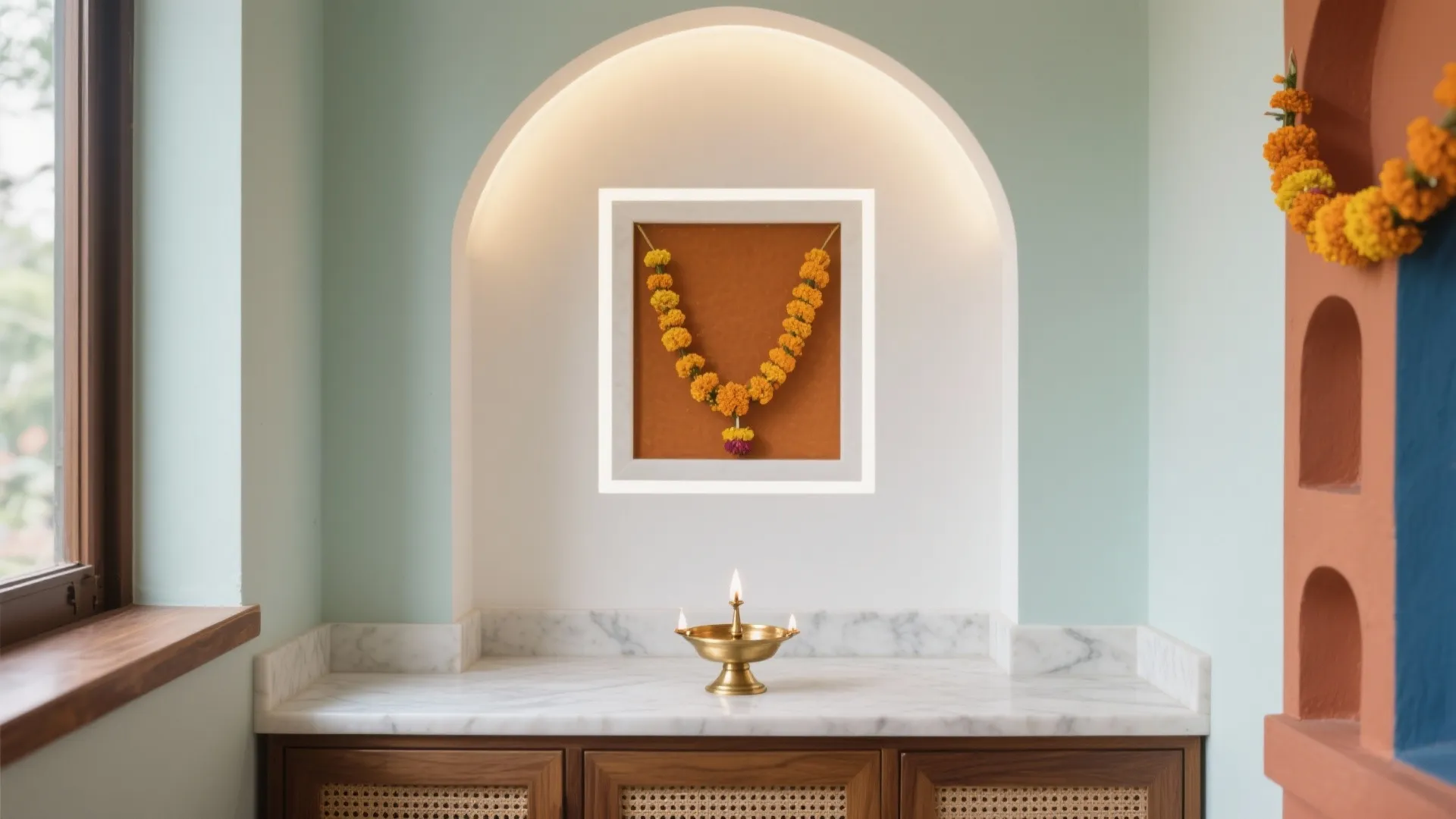 5 Pooja Room Colour Combination Ideas That Work: Calm, auspicious, and space-smart palettes I use in real homes