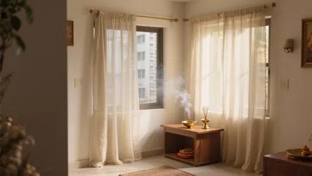 Pooja Room Curtain Design: 5 Ideas I Swear By