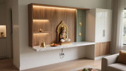 5 Pooja Unit Design Ideas for Small Homes