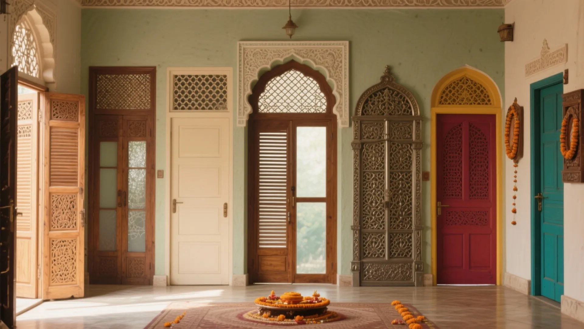 10 Inspiring Pooja Door Design Ideas: Personal tips and experiences to choose the perfect pooja room door for your home