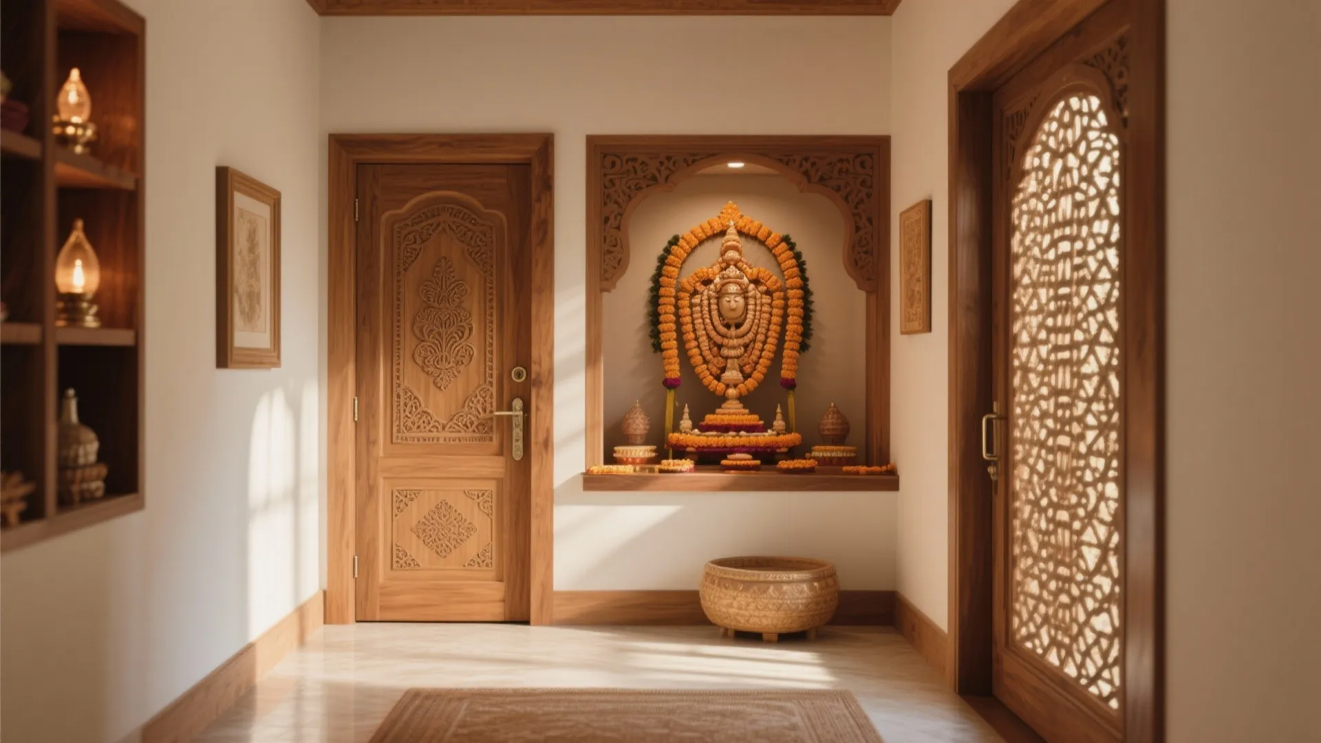 5 Pooja Room Door Designs to Inspire Your Home: Transform Your Prayer Space with Style and Function