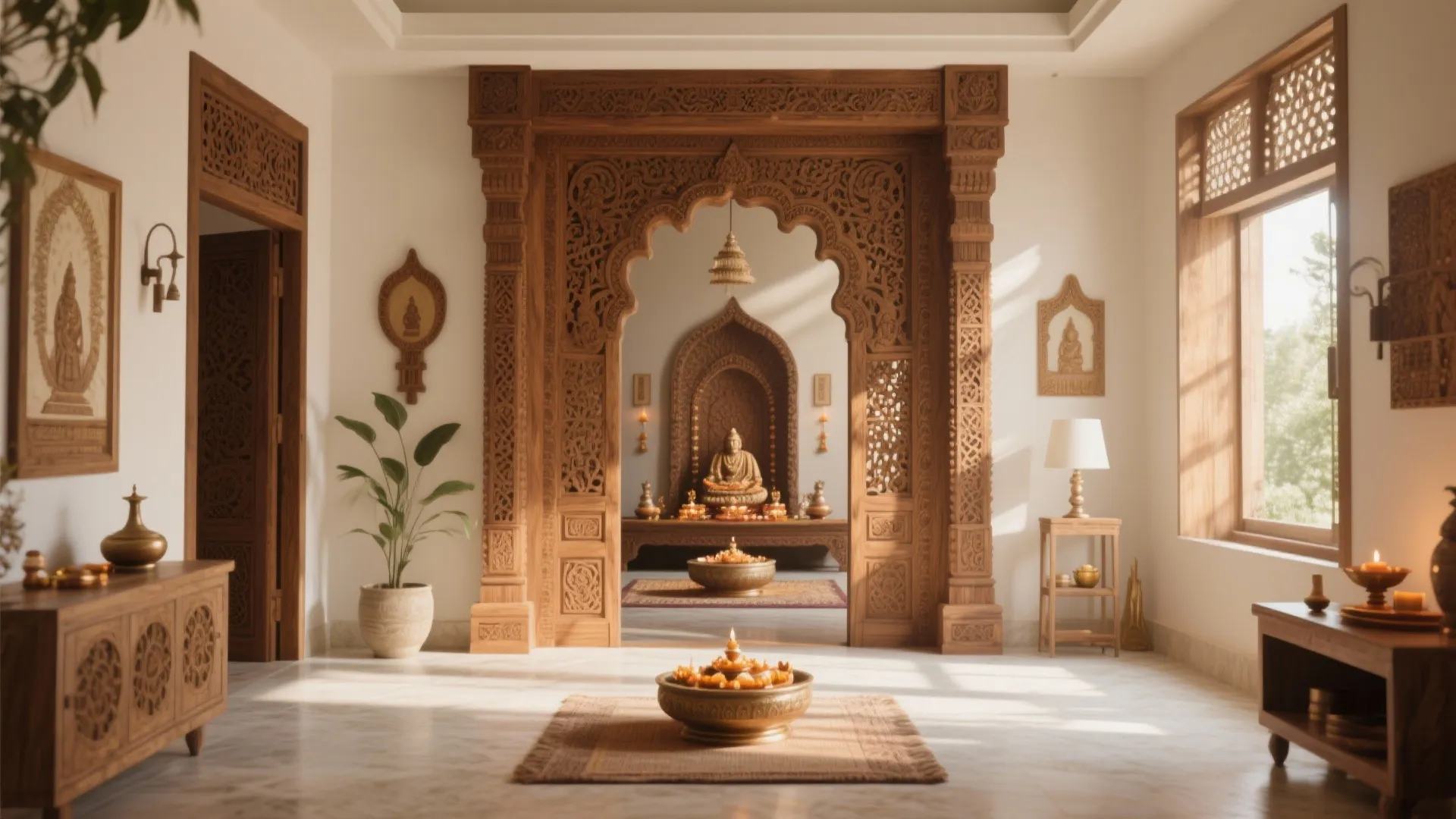 Top 5 Pooja Room Door Design Ideas: Elegant inspirations and practical tips for spiritual spaces