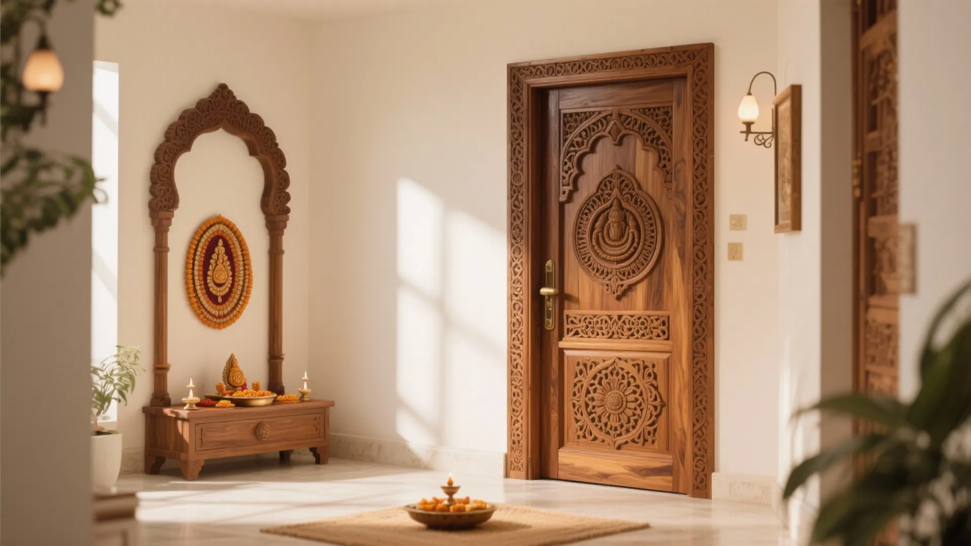 5 Stunning Pooja Room Door Carving Designs: Personal Tips and Inspirations for Choosing the Perfect Pooja Room Door