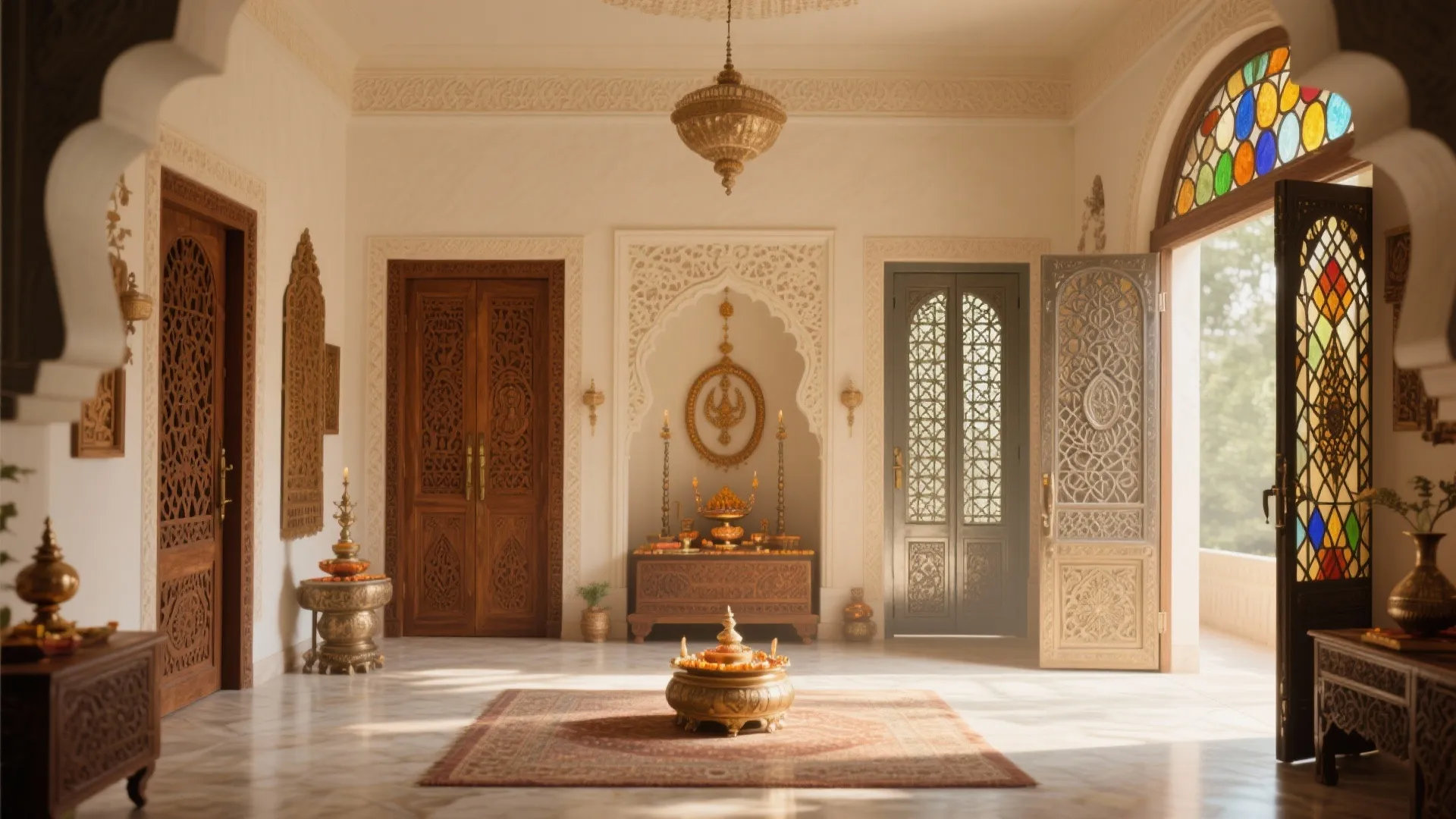 5 Inspiring Pooja Room Door Design Ideas: Creative and Functional Door Designs for Your Home Temple Space