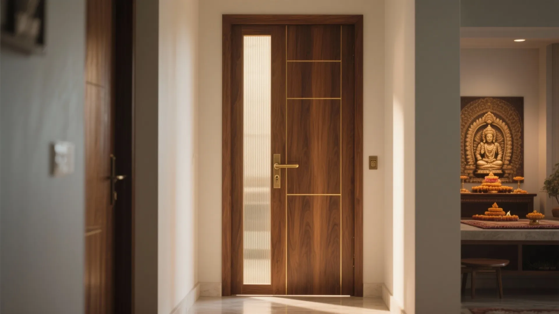 Devudu Room Door Designs: Elegant Ideas for Your Sacred Space: 1 Minute to Upgrade Your Devudu Room with Stylish Door Designs