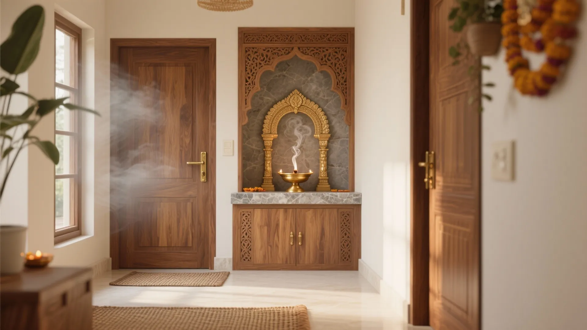 5 Pooja Room Designs with Door: Compact pooja room door ideas that balance privacy, light, and tradition—curated from 10+ years of real home projects