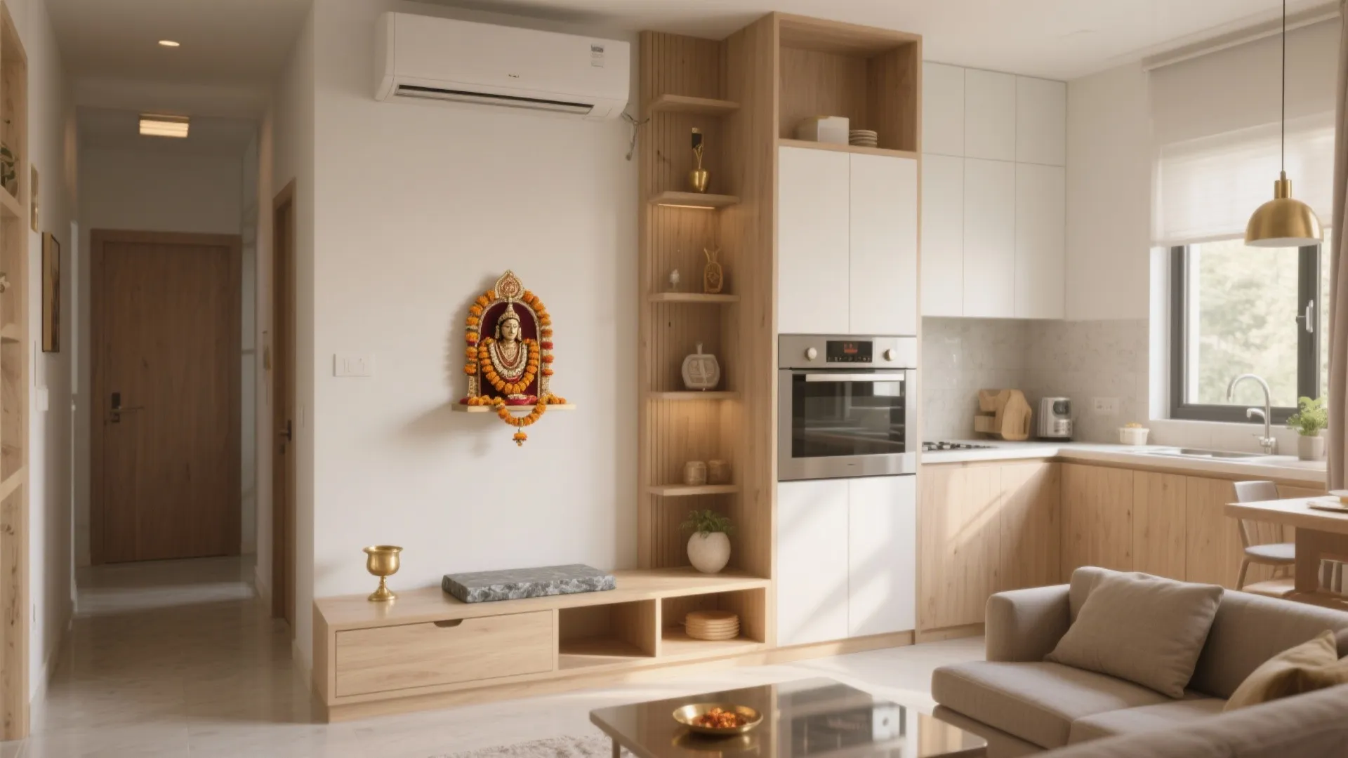 5 Pooja Room Designs for Flats: Space-Savvy Ideas