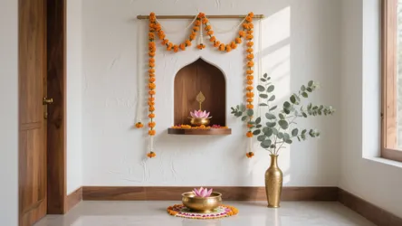 5 Flower Decoration Ideas for Pooja at Home