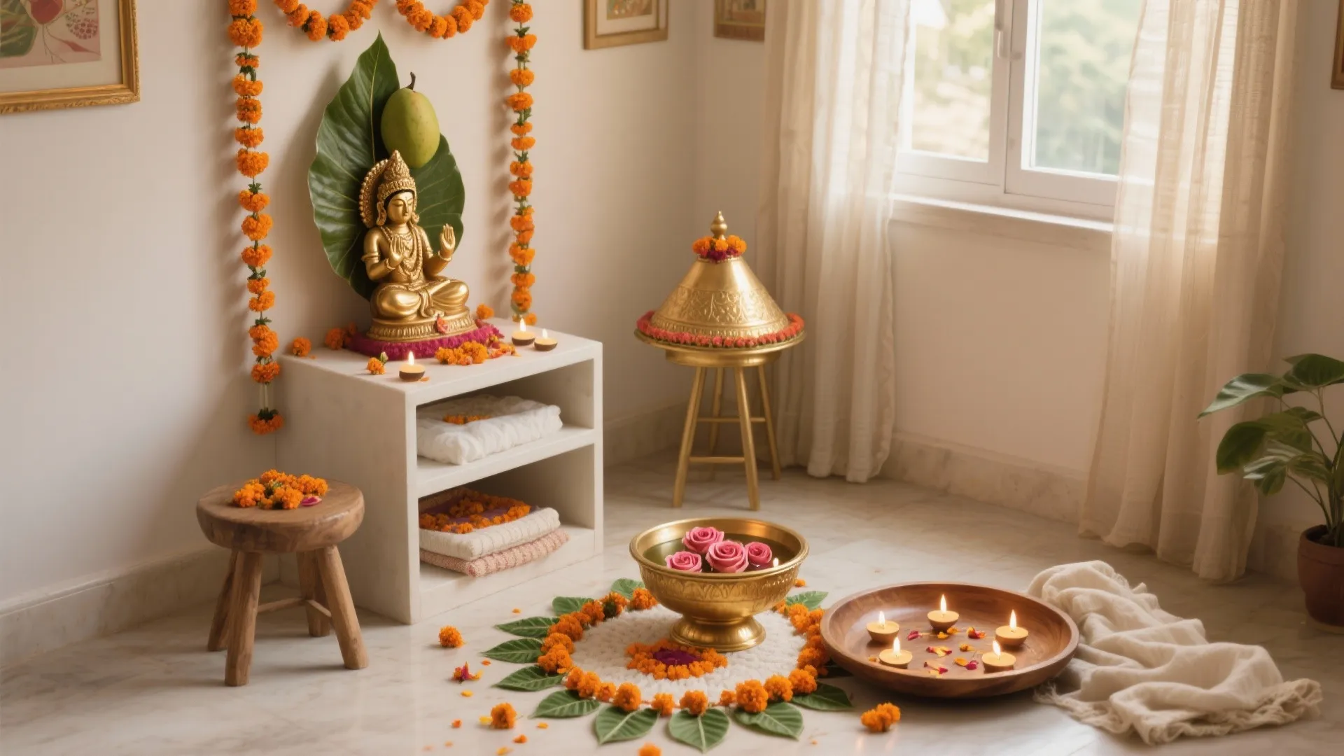 5 Flower Decoration Ideas at Home for Pooja: Small spaces, big blessings: my 5 go-to pooja flower decoration ideas with real-world tips, costs, and styling tricks