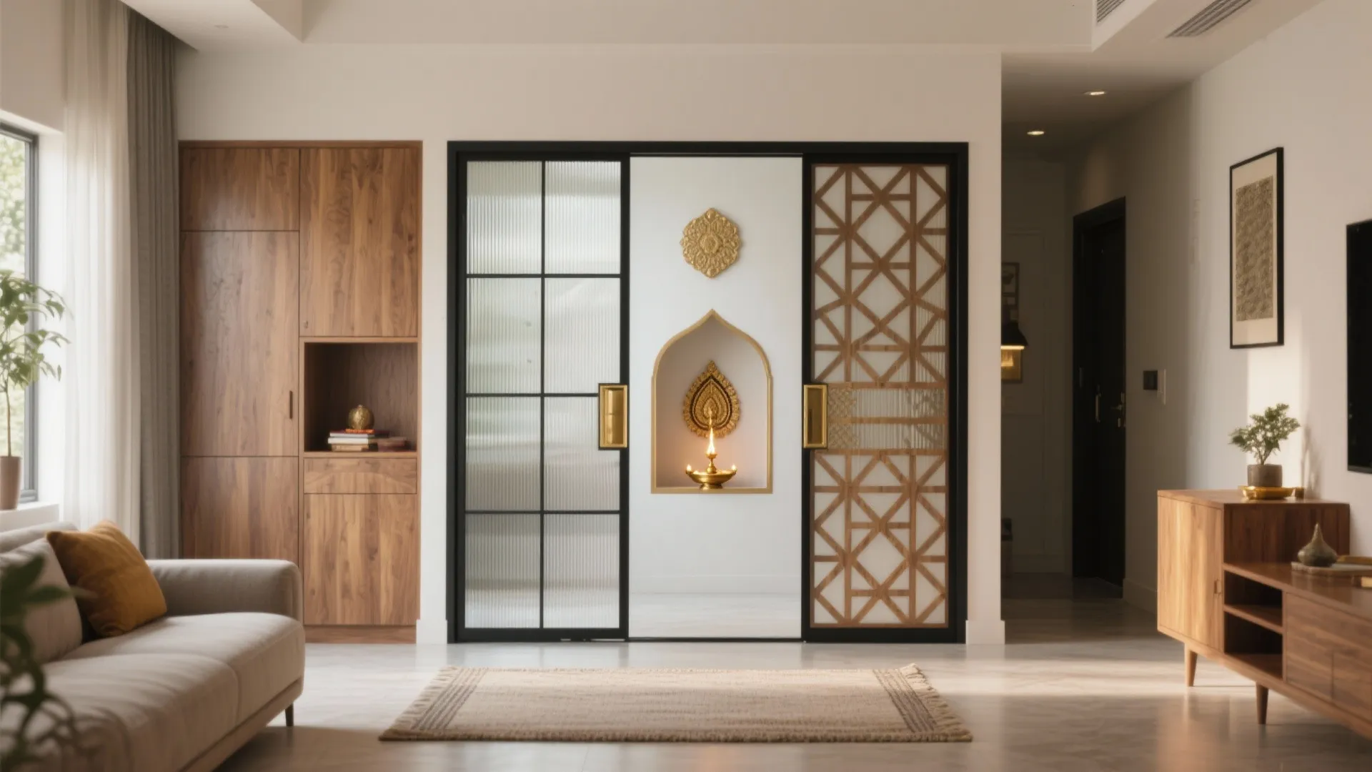 Pooja Room Glass Door Design Photos: 5 Ideas I Love