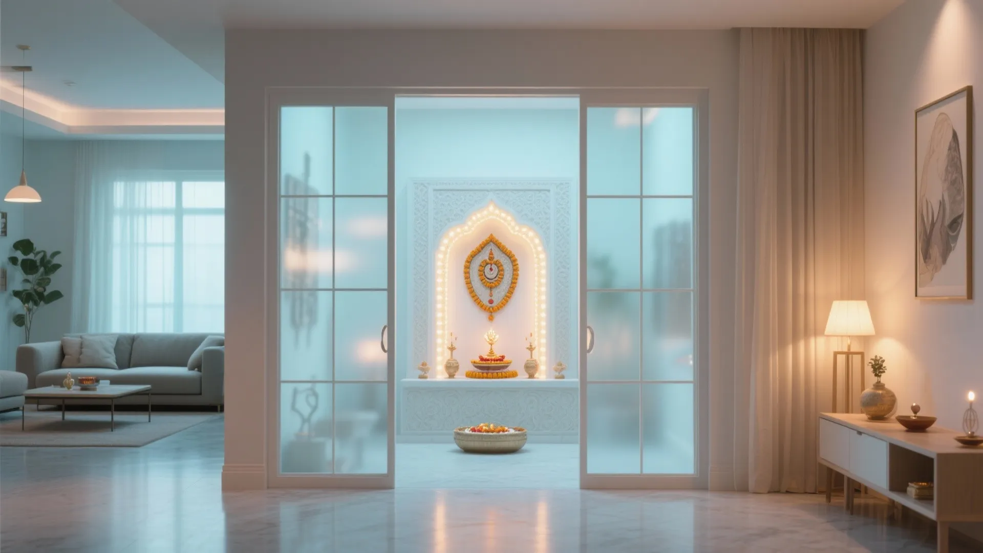 Glass Panels for an Open Feel