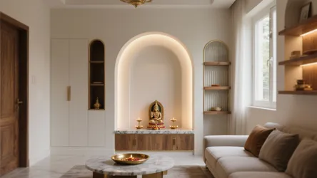 5 Pooja Room Frame Design Ideas for Small Homes