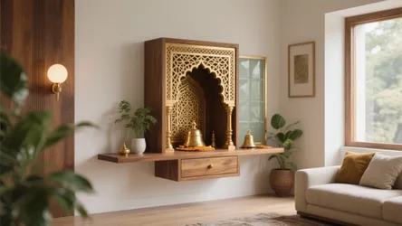 5 Modern Pooja Unit Designs for Small Spaces