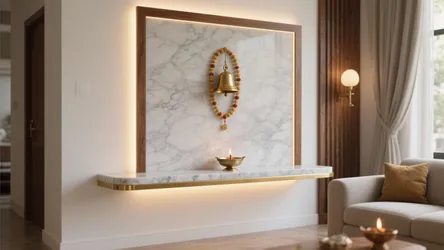 5 Pooja Shelf Design on Wall Ideas That Work