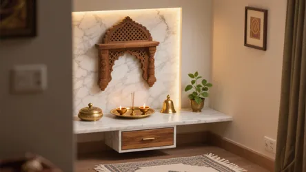 5 Pooja Room Decoration Items That Elevate Small Spaces