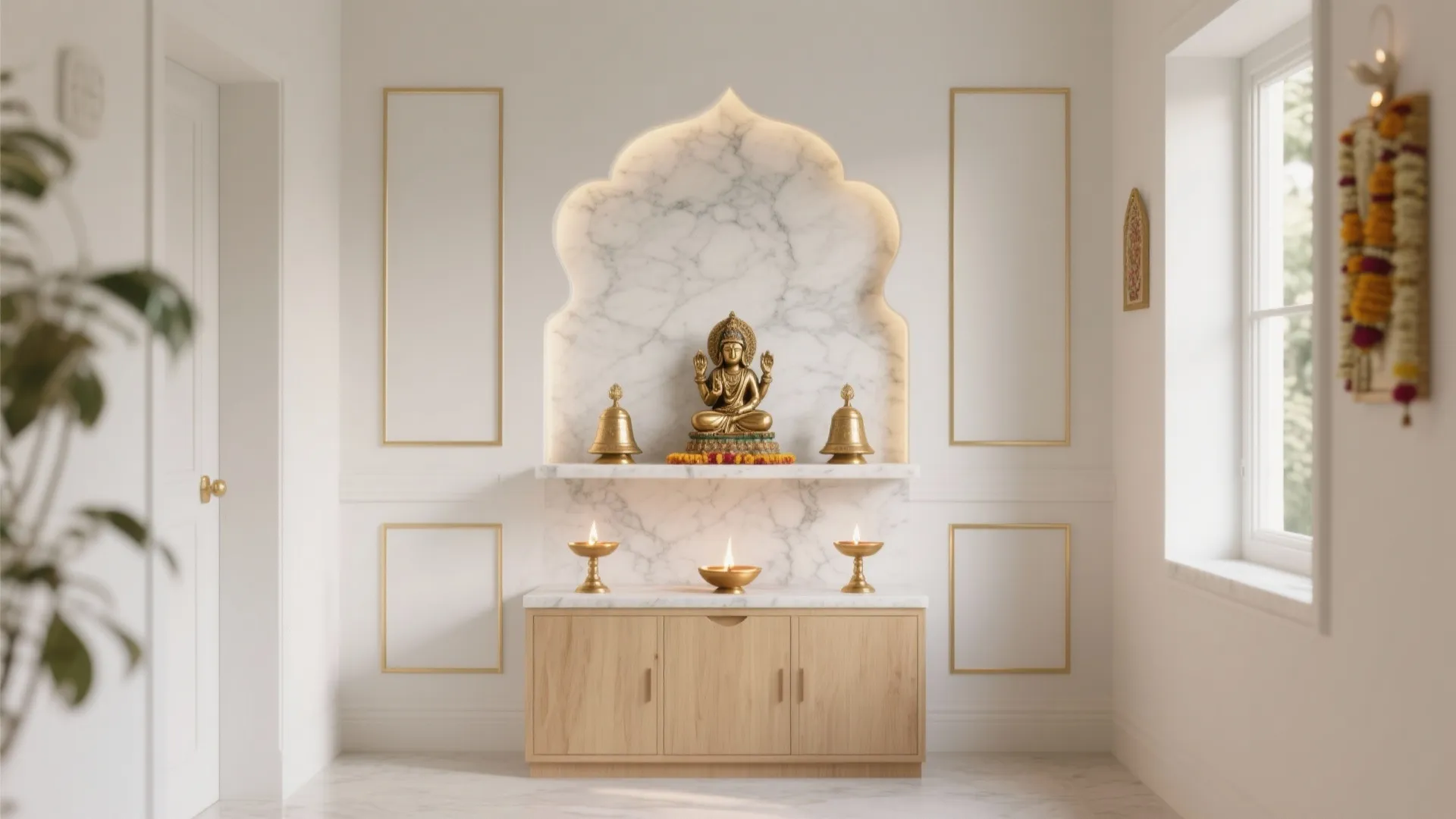 5 Asian Paints Pooja Room Colour Ideas: Small Space, Big Spirit: My 5 go‑to Asian Paints pooja room colour combinations grounded in Vastu, trends, and real projects