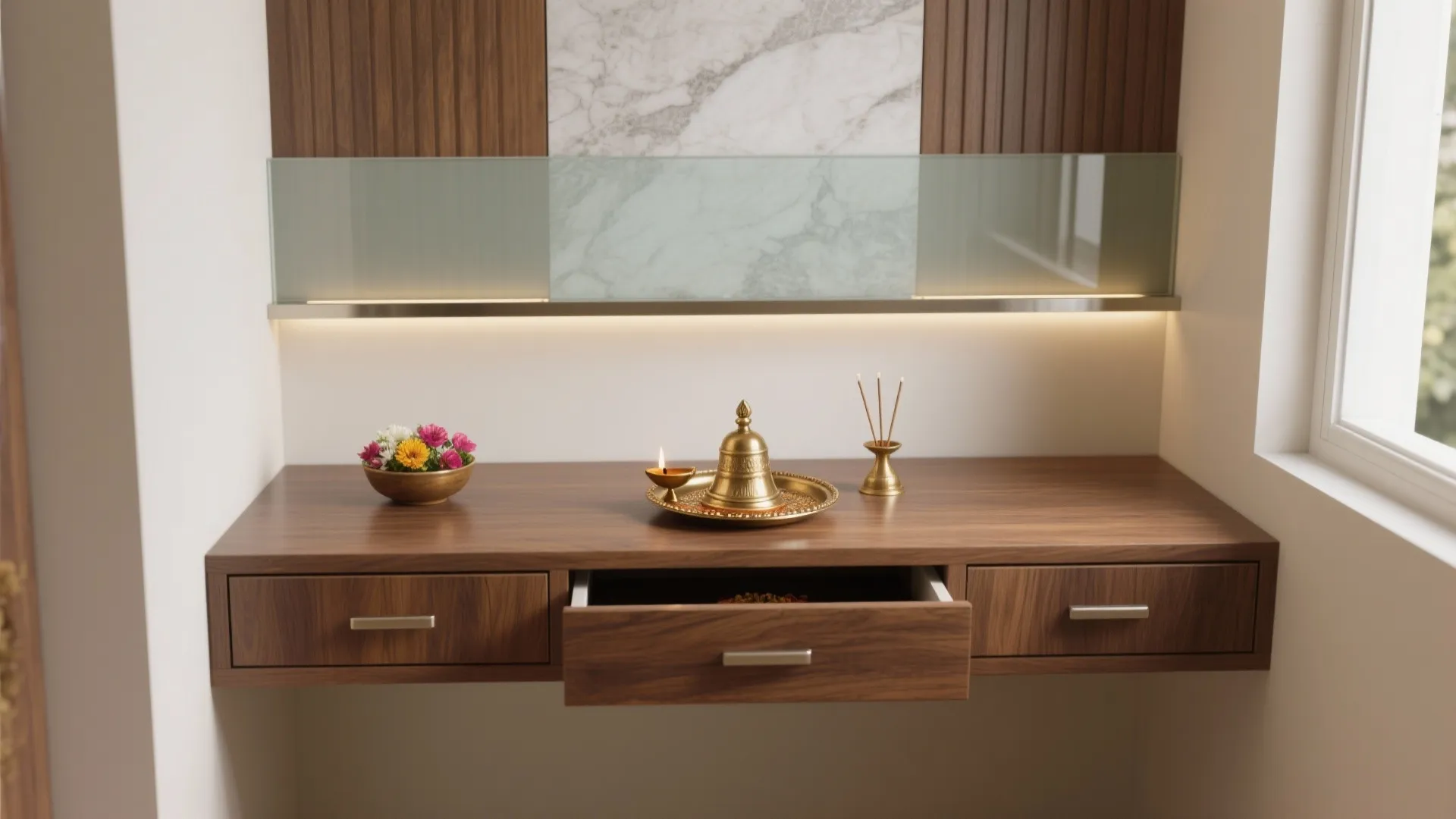 5 Pooja Table Design Ideas for Small Homes: My expert, space-savvy approach to pooja table design that blends tradition, function, and style