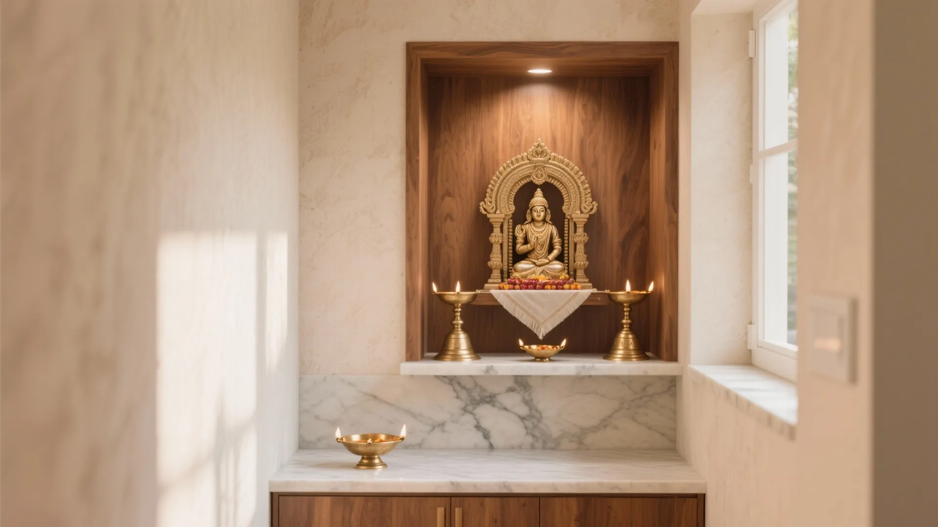 Pooja Room Colour Design: 5 Serene Ideas: Real-world tips, pros & cons from a designer who loves small sacred spaces