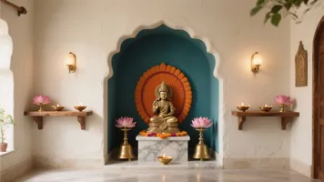 5 Pooja Room Mandir Colour Paint Ideas: Warm, calm, and sacred palettes I use to make small prayer spaces feel truly special