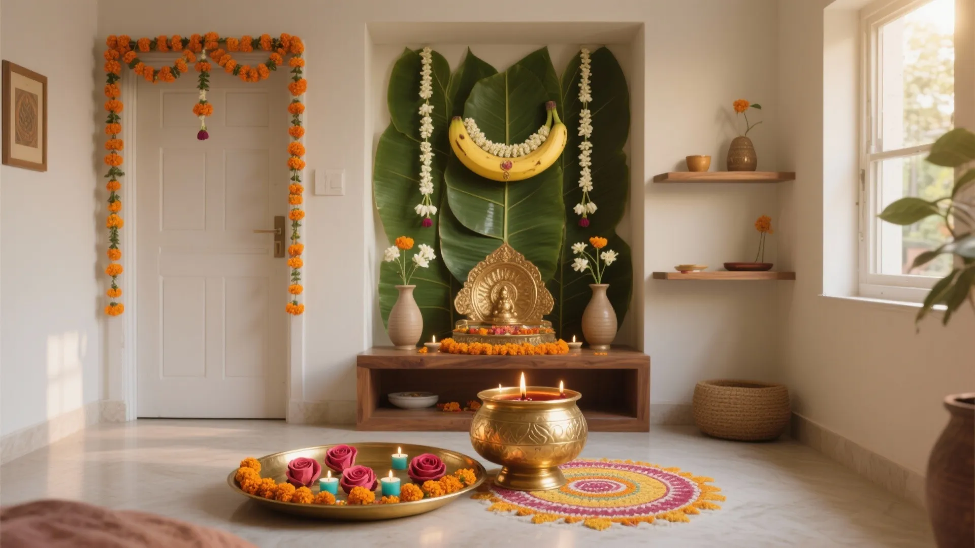 5 Simple Flower Decoration for Pooja at Home Ideas: Fresh, budget-smart, and apartment-friendly pooja flower decor from a senior interior designer who’s styled dozens of real homes