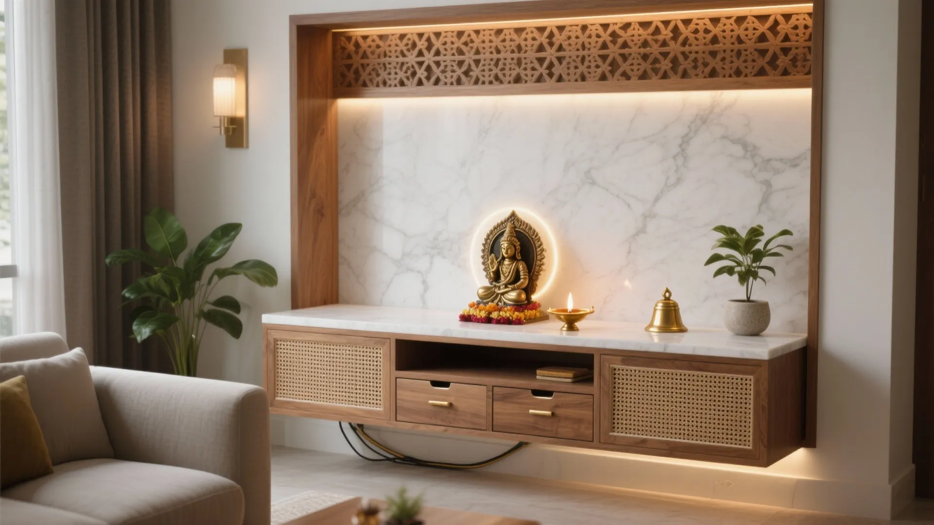 5 Pooja Decoration Items Near Me: A Designer’s Guide: A senior interior designer’s small-space playbook for sourcing, styling, and elevating your home mandir—wherever you live