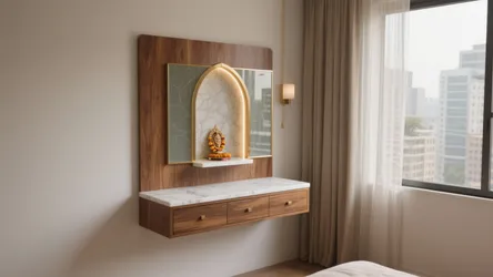 5 Pooja Peeta Designs: Small-Home Ideas That Shine