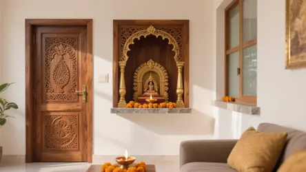 5 Pooja Door Carving Designs That Truly Shine