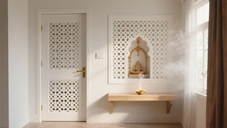 5 Pooja Single Door Designs That Elevate Small Spaces