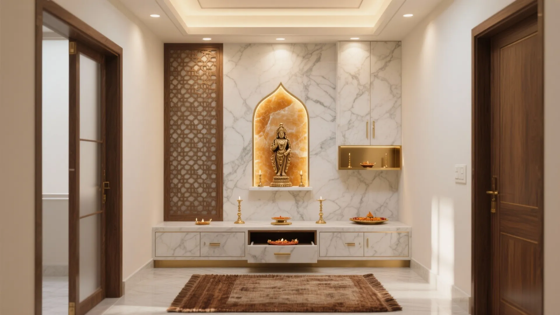 5 Luxury Pooja Room Ideas: Designer Tips & Costs: A senior interior designer’s playbook for creating a calm, opulent, and compact luxury pooja room—materials, lighting, storage, sound, craft, budgets, and expert-backed choices.