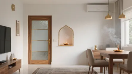 5 Pooja Room Door Ideas That Elevate Small Spaces