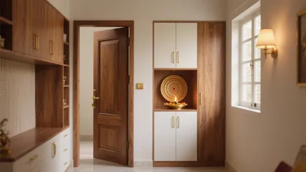 5 Pooja Room Door Designs in Wood You’ll Love