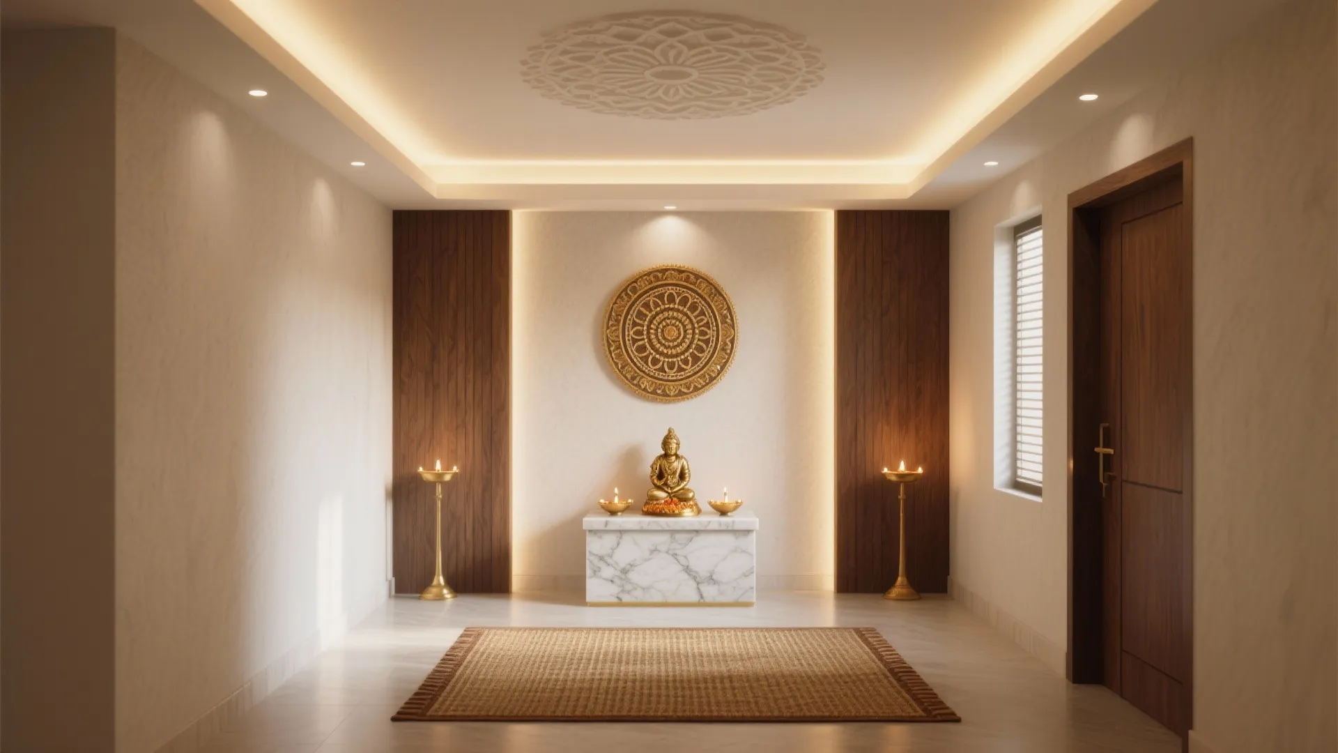 5 pooja room ceiling design ideas I swear by: From cove-lit mandalas to safe diya rails, these 5 pooja room ceiling design ideas balance serenity, tradition, and modern buildability—tailored for compact homes.