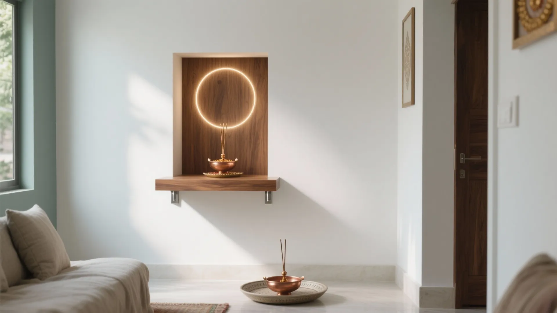 5 Simple Pooja Room Designs for Small Spaces: Practical, calming mandir ideas I’ve used in real homes—optimized for small footprints and modern living