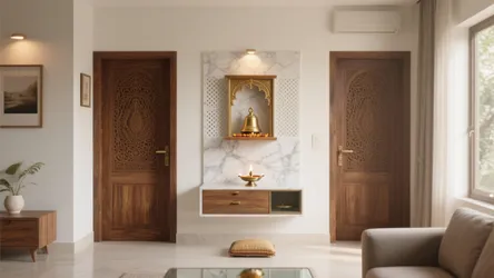 5 Pooja Room Designs for Flats That Shine