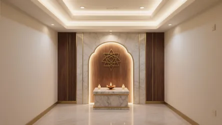 5 Modern Pooja Room False Ceiling Designs That Shine