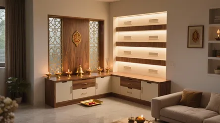 5 Corner Pooja Room Designs for Small Homes