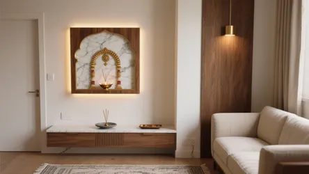 5 Pooja Room Design Home Mandir Ideas for Small Homes