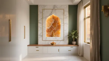 5 Marble Pooja Room Design Ideas