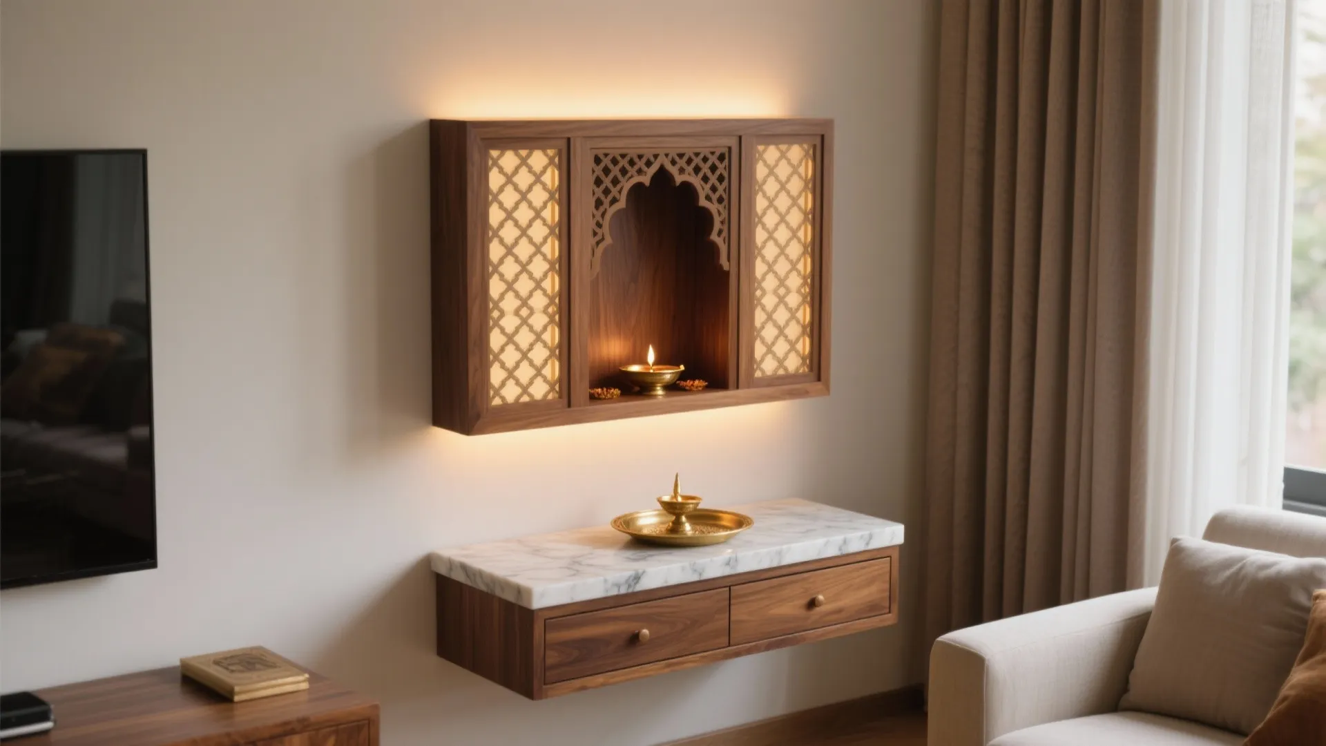 5 Pooja Unit Design Ideas for Small Homes: Small-space mandir corners that feel sacred, modern, and practical