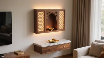 5 Pooja Unit Design Ideas for Small Homes