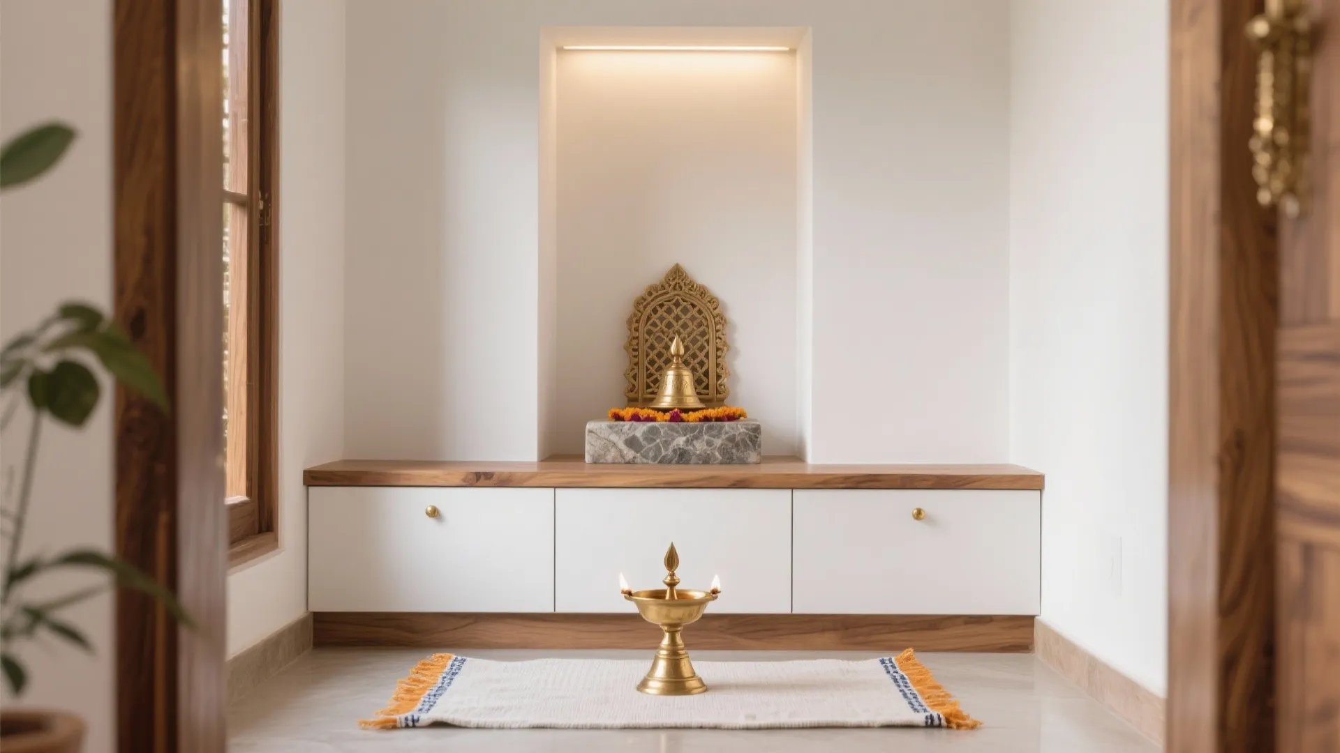 5 Pooja Mandir Decoration Ideas at Home: Small-space temple design that feels soulful, functional, and beautifully yours