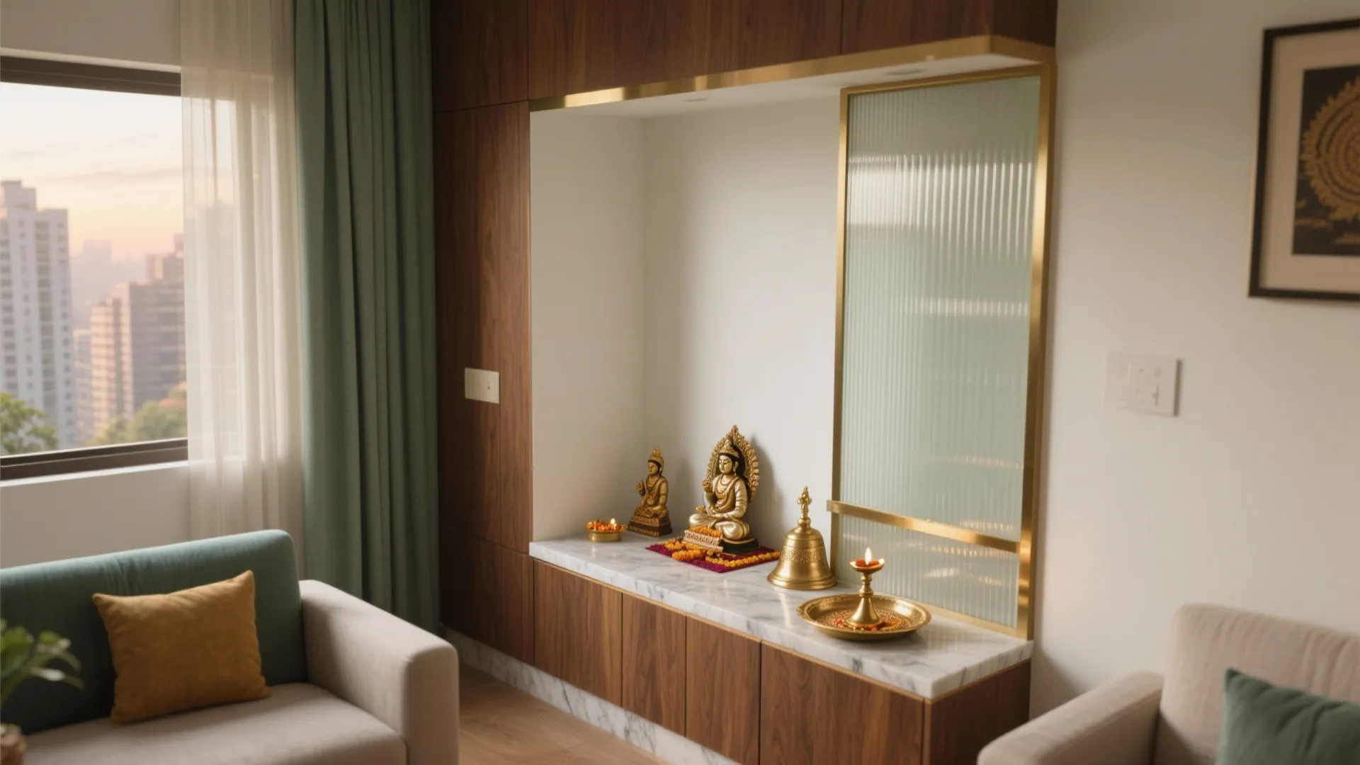 5 Small Pooja Room Designs in Apartments (Expert Tips): Space-savvy mandir ideas, real budgets, and designer-backed safety tips for serene apartment living