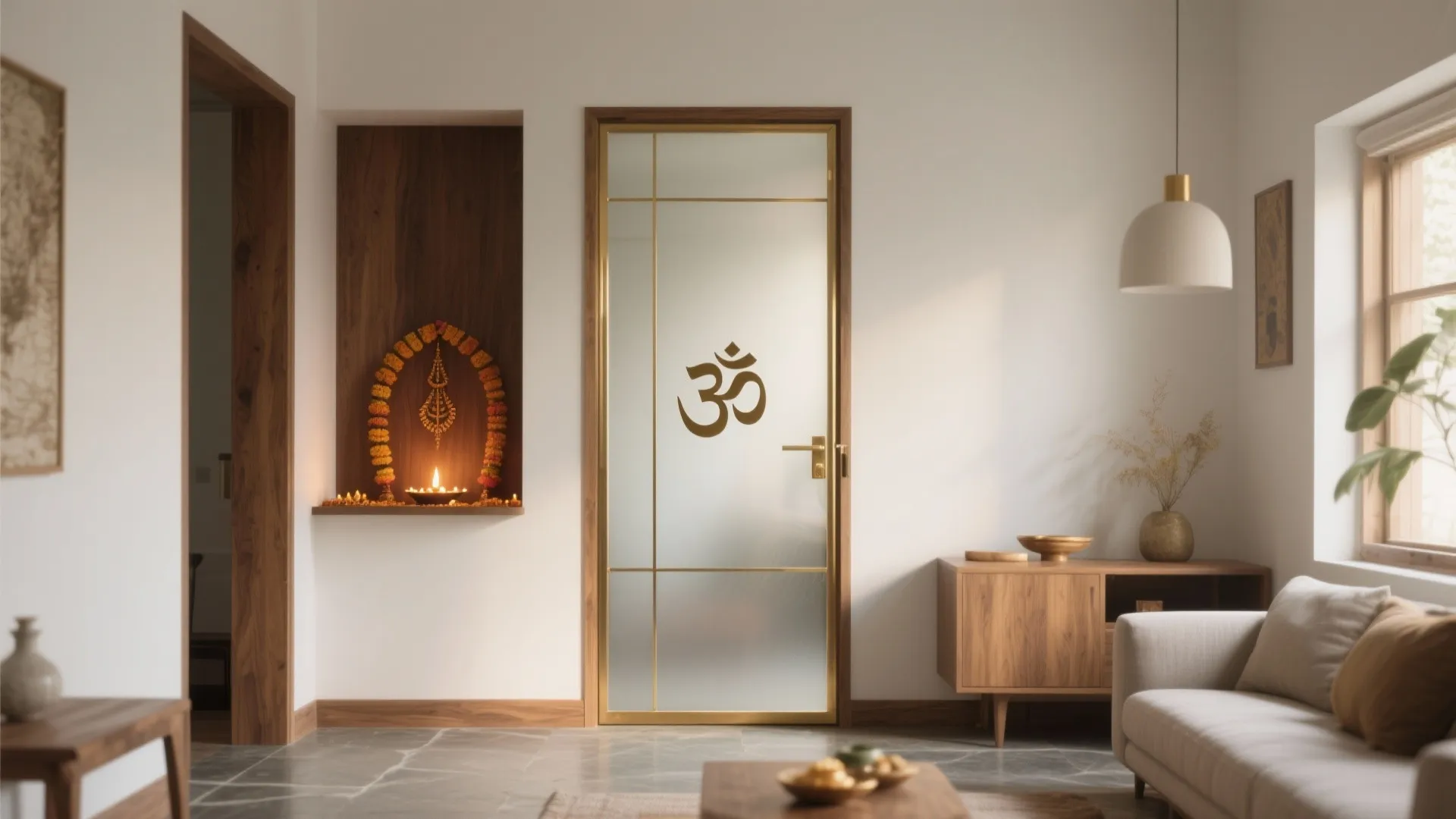 5 contemporary pooja room door designs I love: A designer’s guide to sacred minimalism, practical hardware, and small-space flow