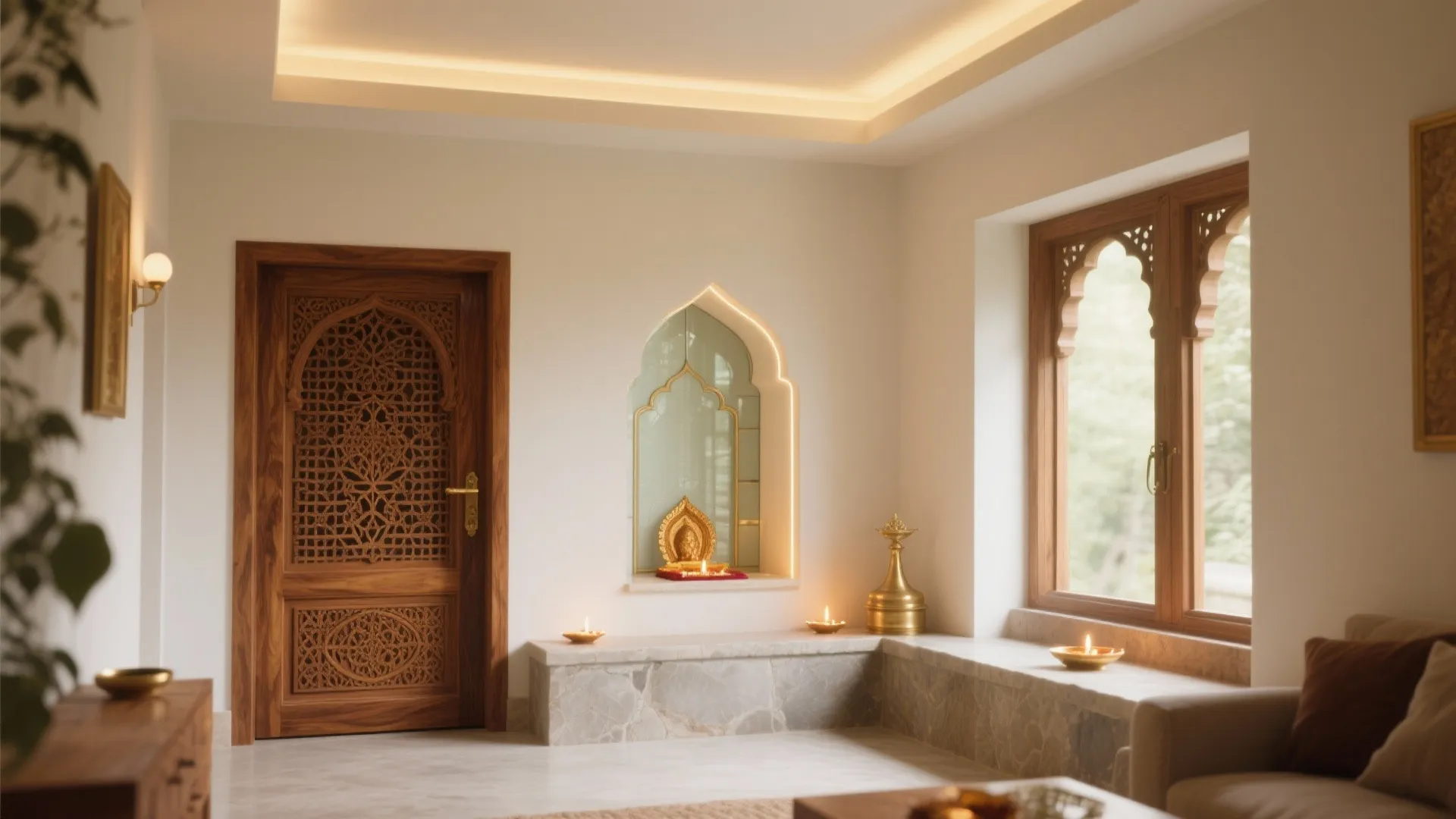 5 Pooja Room Designs with Door That Maximize Calm: From jali wood to frosted glass, these 5 door-first ideas make pooja spaces serene, safe, and space-smart—even in tiny homes.